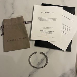 David Yurman 4mm cable bracelet